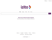 Tablet Screenshot of izito.co.uk