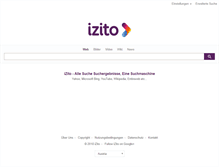 Tablet Screenshot of izito.at